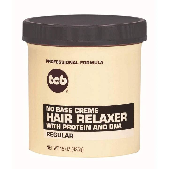 Tcb No Base Creme Hair Relaxer, Vanlig 15 Oz för wholesale av KT Supply
