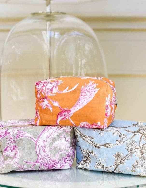 JO.MAISON.JO - Vente Trousse de toilette – femme - Trousse en Toiles de Jouy4