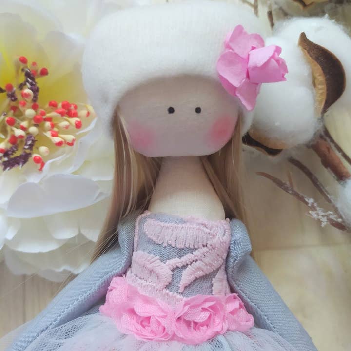 ChernikovaNataliya - Wholesale Doll - Kids - Handmade Doll, Tilda Dolls, Decorative Doll, Shabby Chic Nursery, Little Girl Toys, Shabby Cloth Dolls,Ballerina Doll.Fabric Doll.2