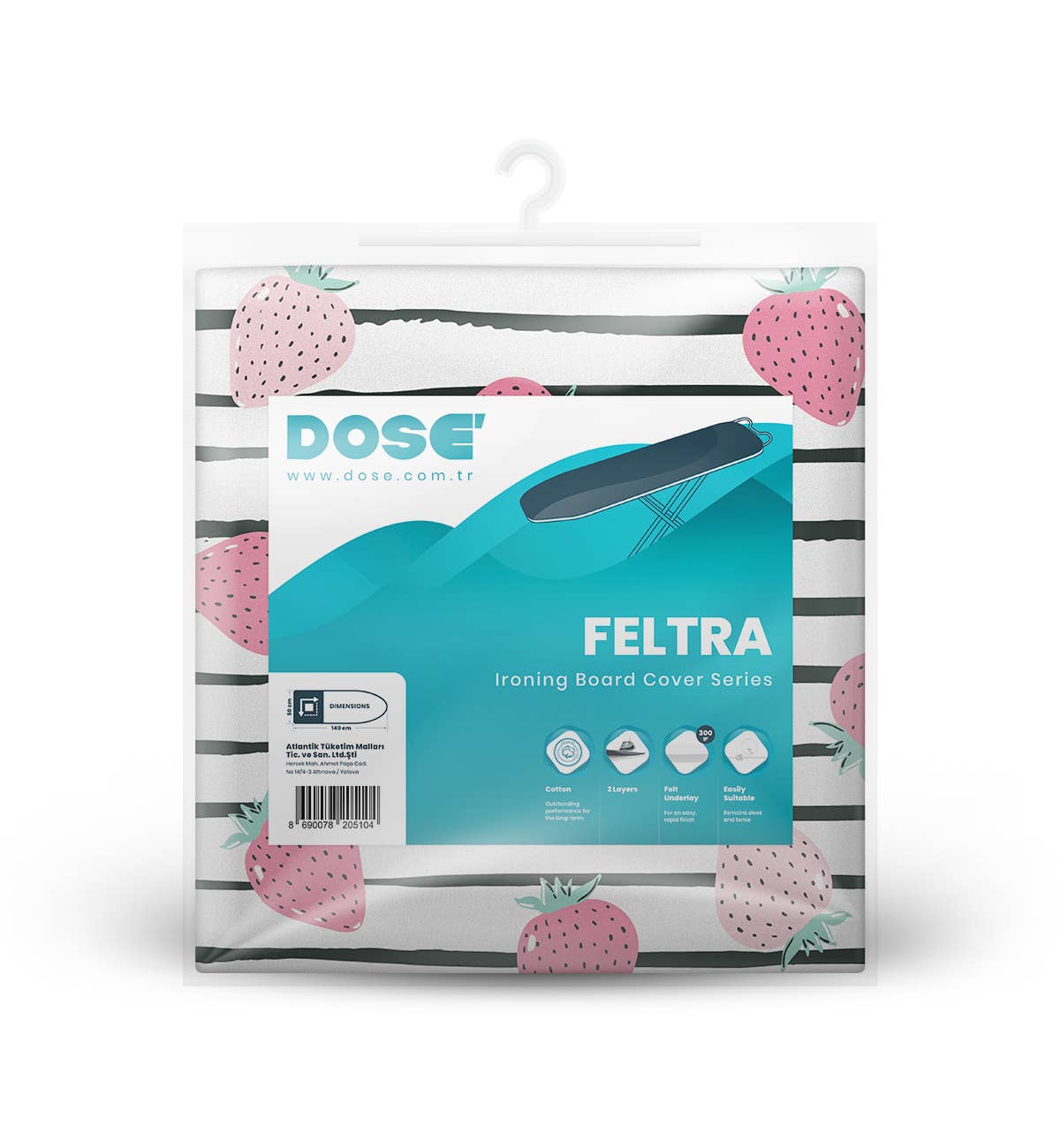 Multi Colored Dose Feltra Ironing Board Cover Series for wholesale on Faire0