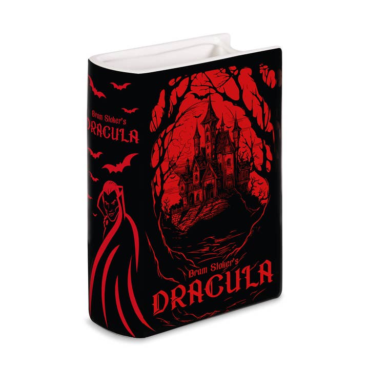 Large Book Vase, Dracula for wholesale by Steel Mill & Co UK