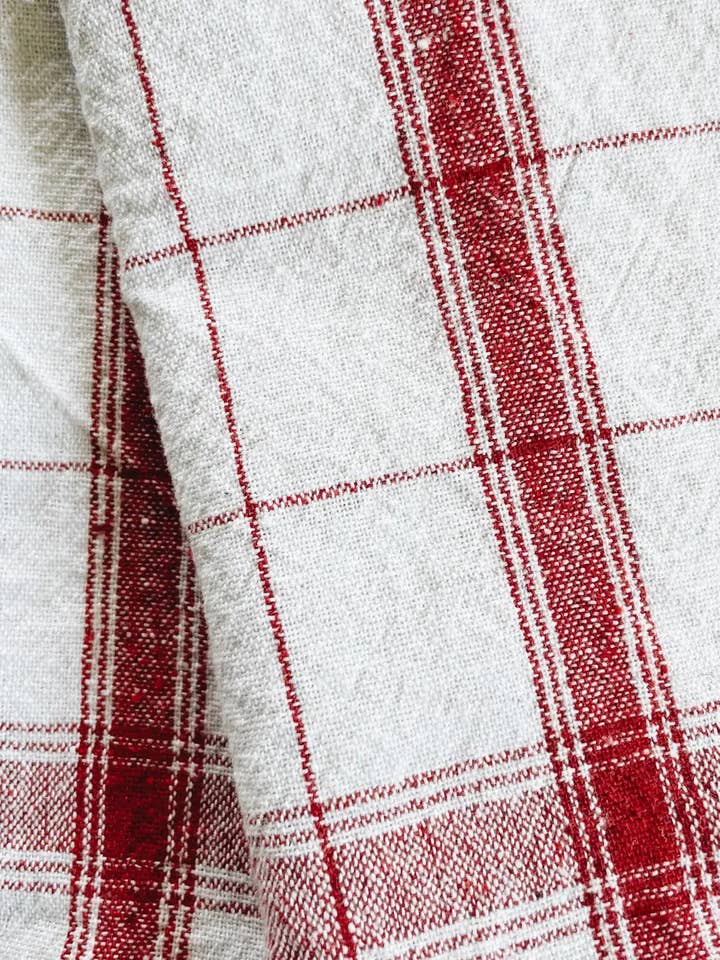 Handloom French Linen Kitchen Towels for wholesale by Parekh Bugbee