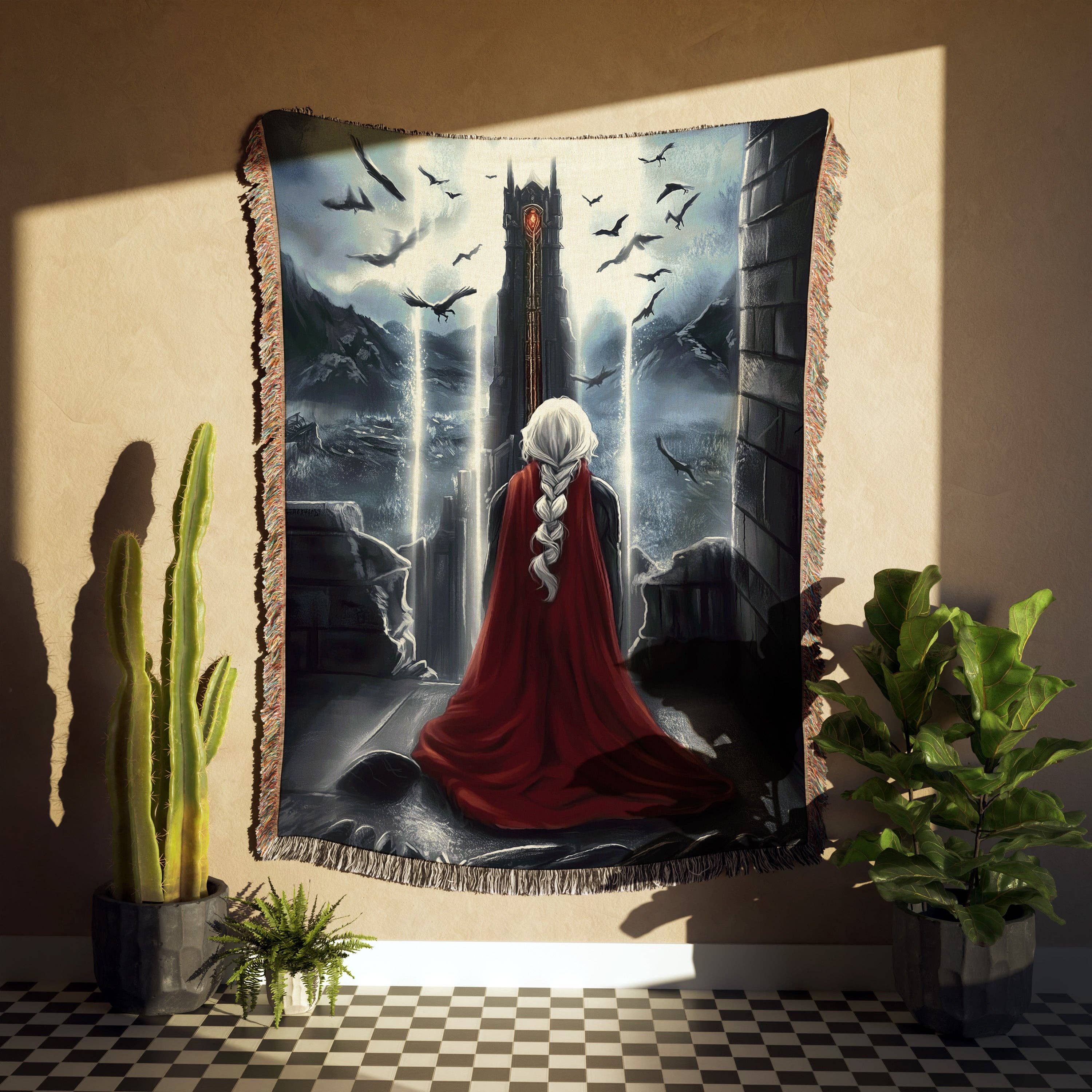 MagicMerchEmporium - Vendita all'ingrosso Plaid - La Coperta Intrecciata Cedevole