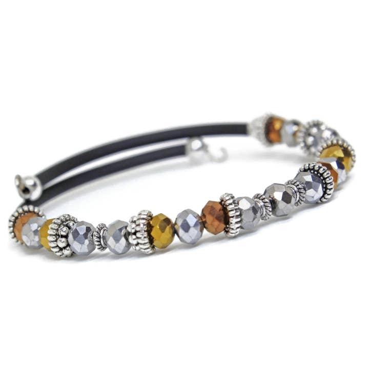 17MB Memory Wire Bracelet - Metals for wholesale by Sea Ranch Jewelry