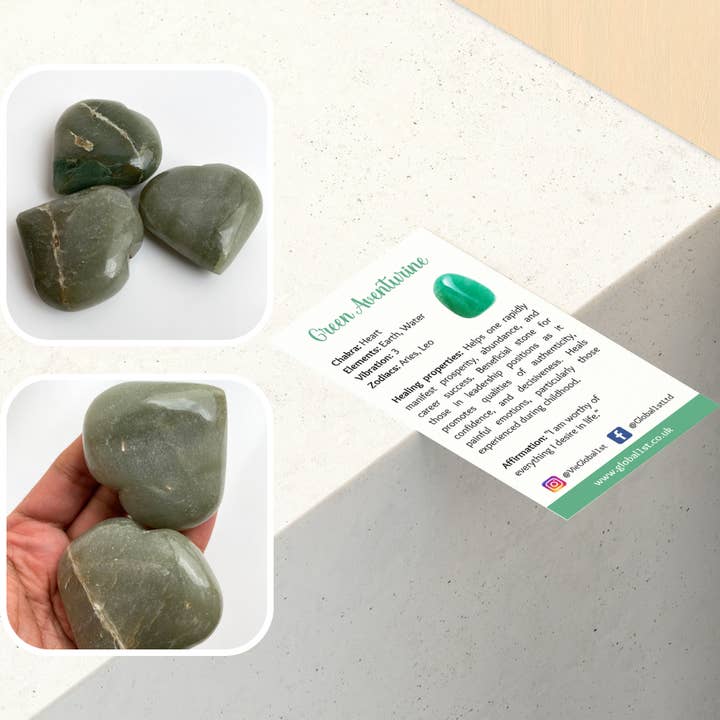 VIE – wholesale Spiritual stone/crystal – Crystal Heart, 5-7cm10