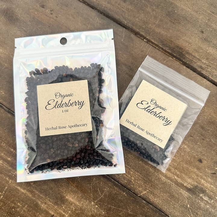 Herbal Rose Apothecary - Wholesale Herbs - Organic Elderberry