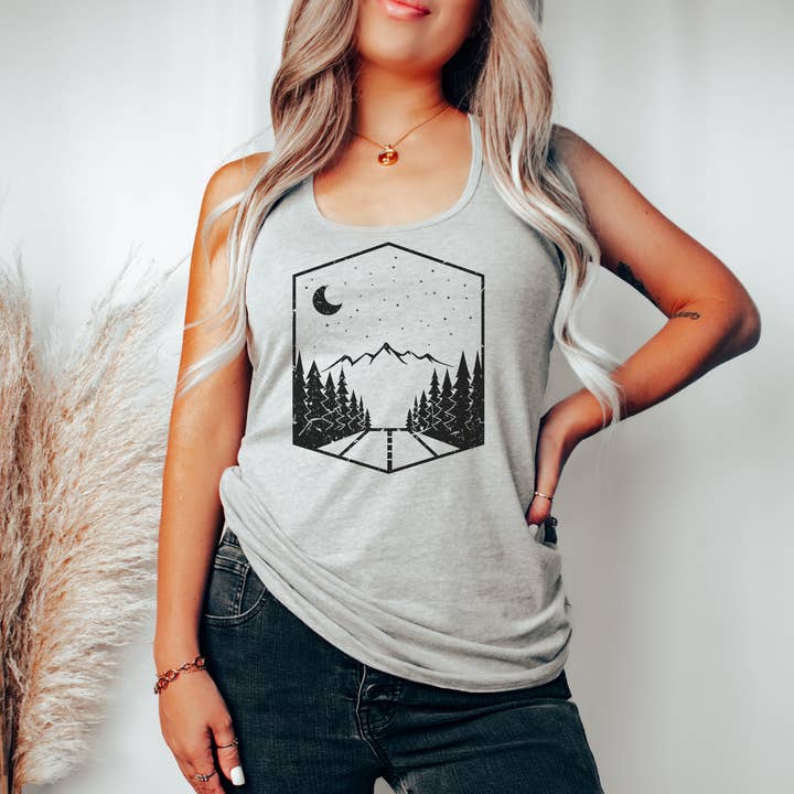 Débardeur Femme Road To Nowhere 012 pour la vente par 208T2.0