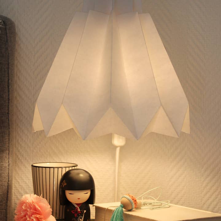 Tedzukuri Atelier - Vendita all'ingrosso Kit per lavoretti fai da te - Lampada a sospensione origami in carta - fai da te