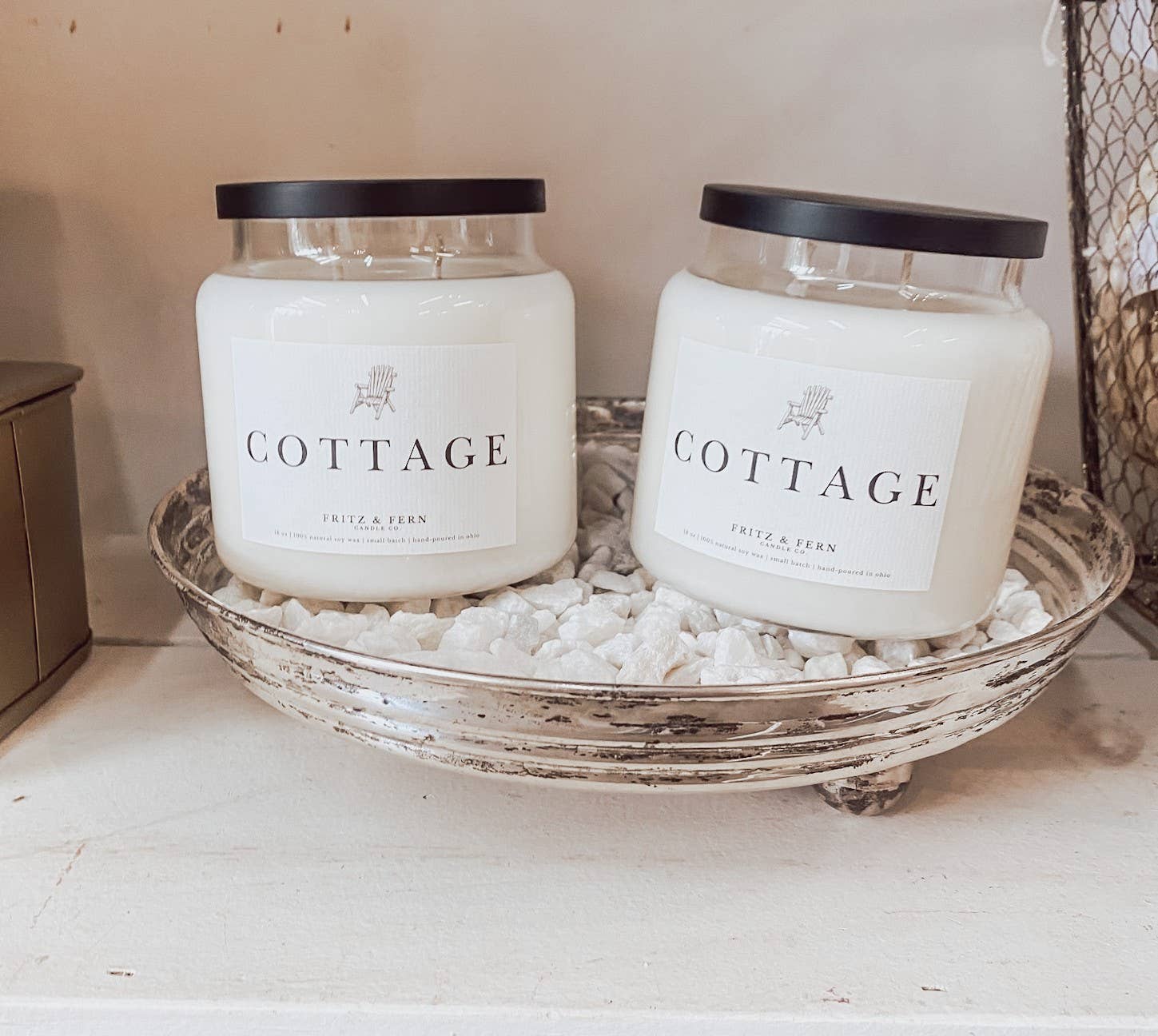 Fritz & Fern Candle Co. - Wholesale Jar/Filled Candle - SPRING SCENT BEST SELLER BOX 2