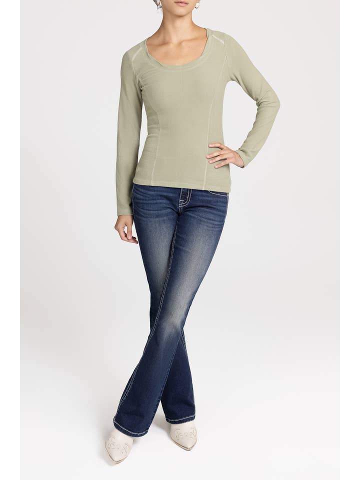 Miss Me - Wholesale Knit Top - Women's - MT3251L- LONG SLEEVE TOP6