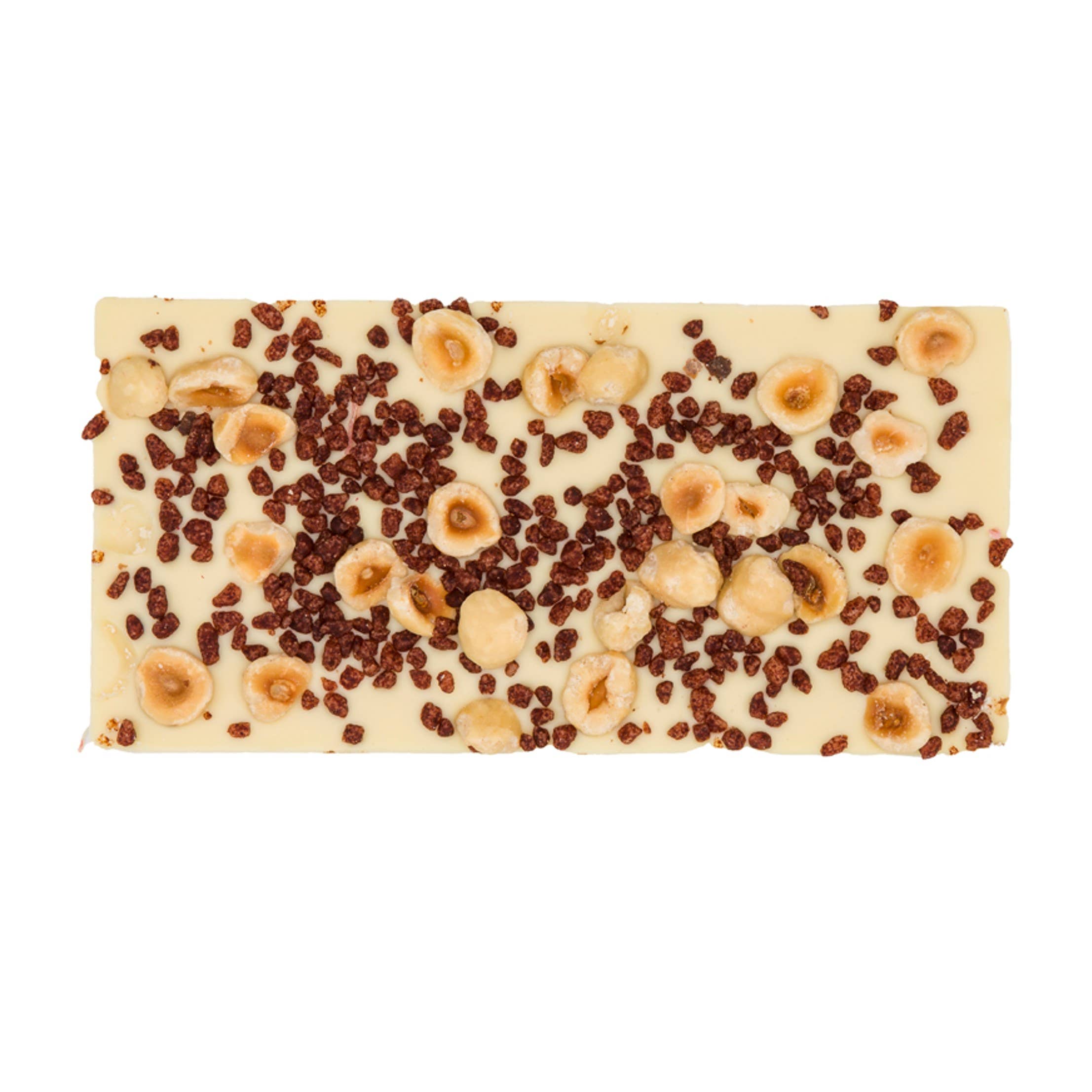 Love in a Box Chocolatier – Engroshandel Chokoladebar – Håndlavet hvid chokolade med hasselnødder og kanel1