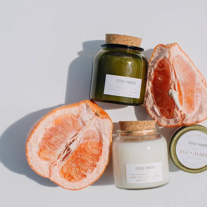 vela citrus paradisi por atacado de Lux + Alder