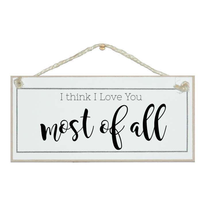 ti amo soprattutto segni d'amore per la vendita all'ingrosso da parte di Crafty Clara