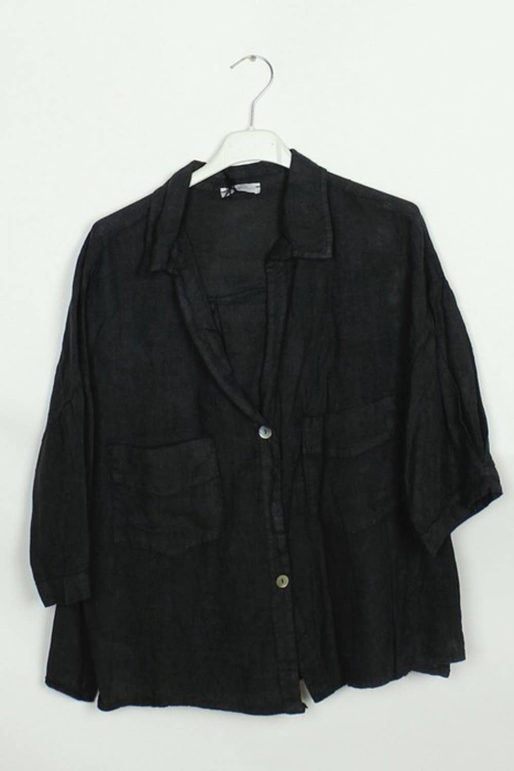 LÉA & LUC - Wholesale Button Down Shirt - Women's - 100% linen shirt REF.20174/56