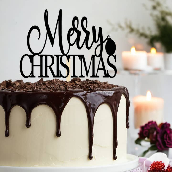 Adornos para tartas navideñas, cartulina con purpurina de doble cara (Cop) para venta al por mayor de 3LD WHOLESALE