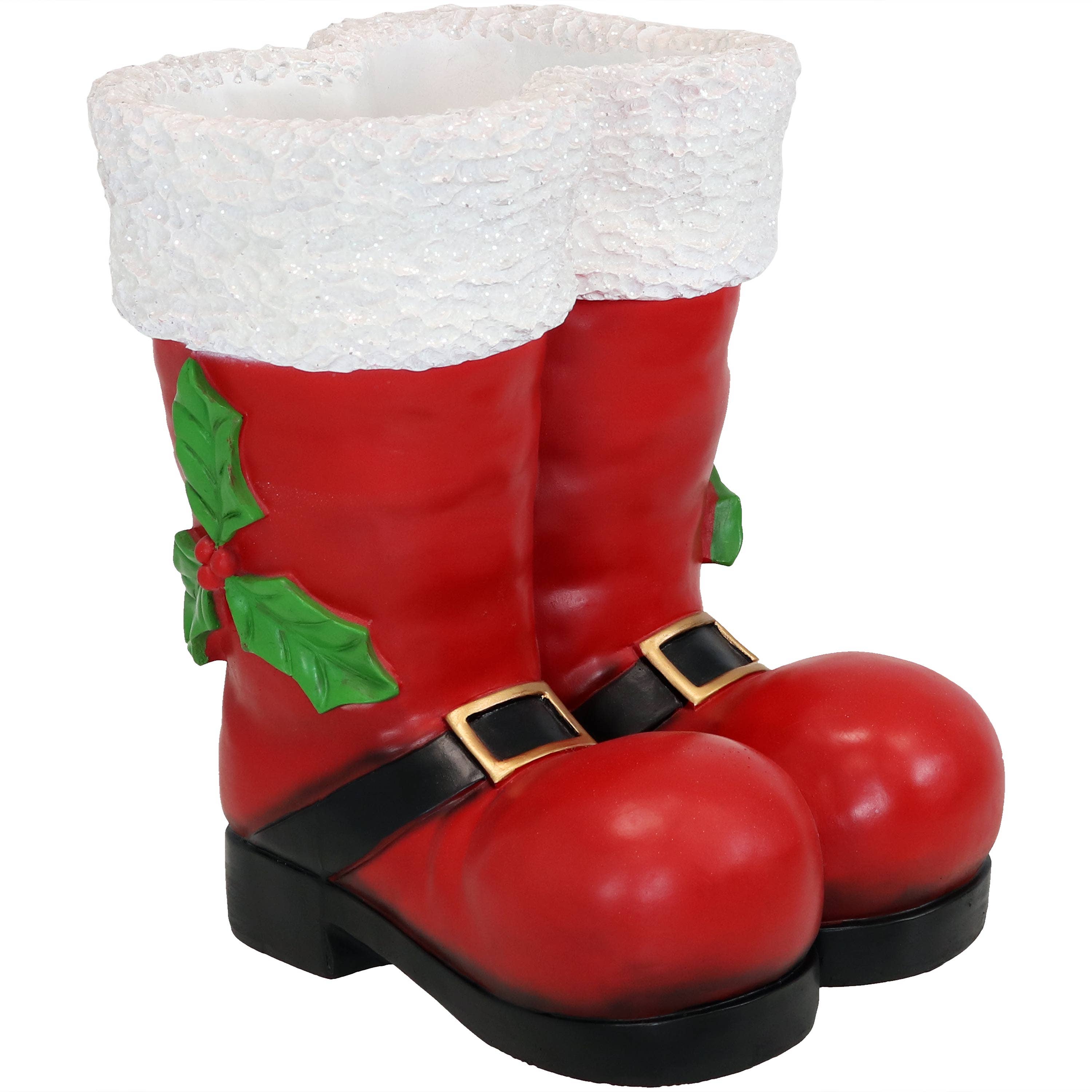 Sunnydaze Decor - Wholesale Christmas Decoration - Santa Boots Indoor Christmas Statue - 13 in1