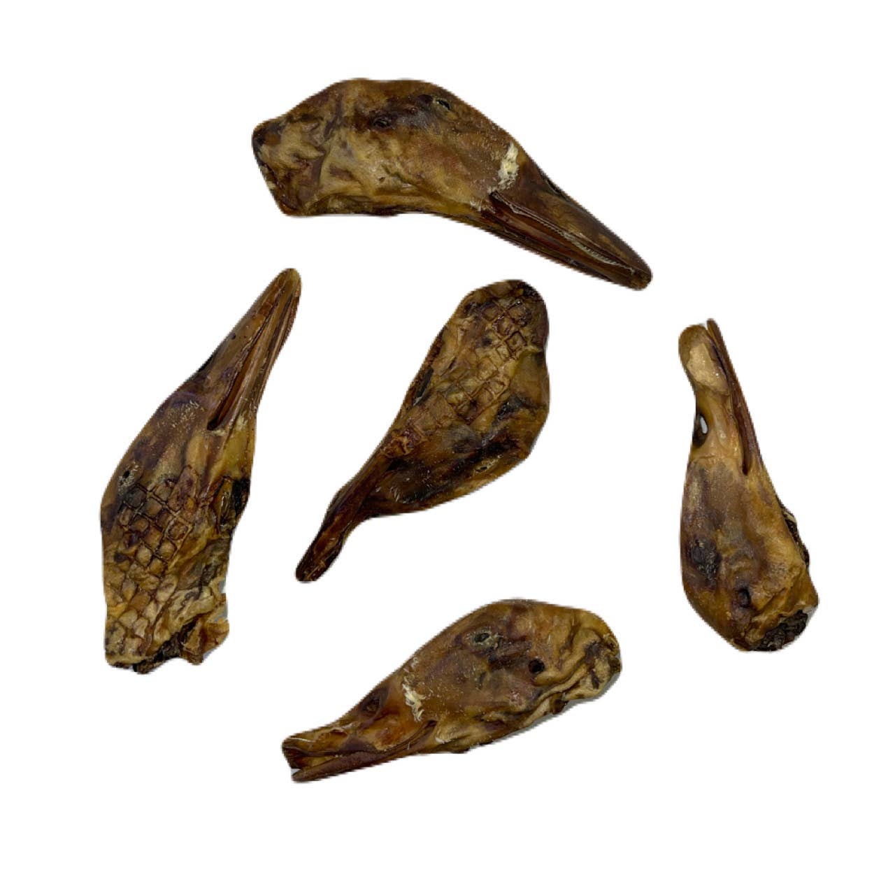 Scoochie Pet Products - Wholesale Pet Treats - Dog - Crunchy Natural Duck Head Bulk1