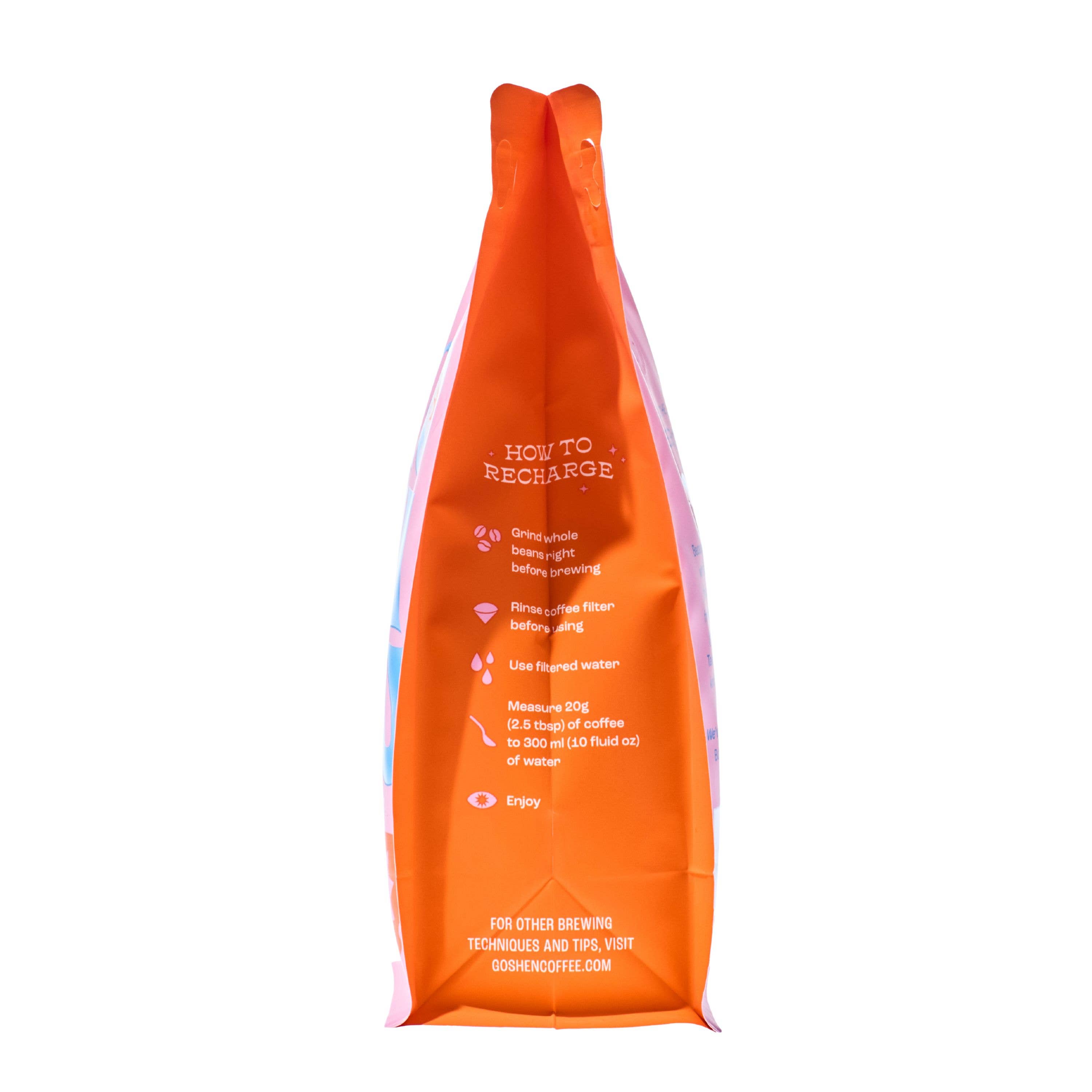 Goshen Coffee Company - Wholesale Coffee Beans - Bright Eyed Breakfast Light Roast Coffee Whole Bean, Ground3