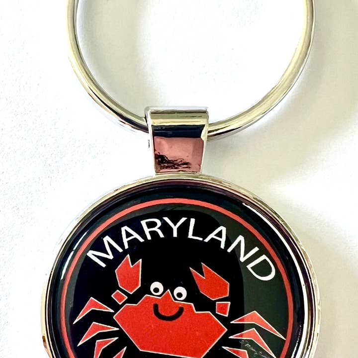 Mary Ellis - Wholesale Keychain - Unisex - Maryland Crab Keychain