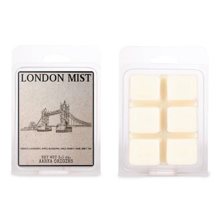 AARKA ORIGINS - Wholesale Jar/Filled Candle - London Mist Soy Candle – Lavender + Apple Blossom + Earl Grey