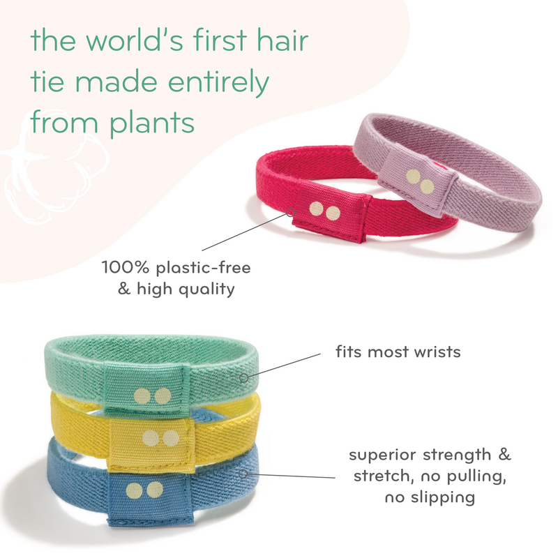 KOOSHOO - Wholesale Hair tie - Plastic-free Biodegradable Hair Ties - Earth Tints11