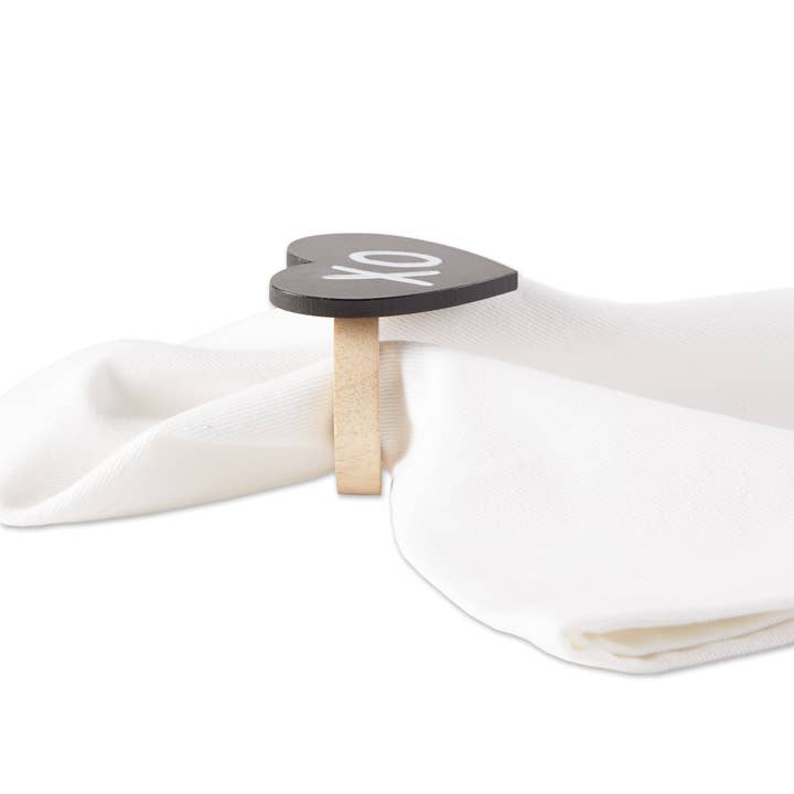 Design Imports - Wholesale Napkin Ring - Heart Chalkboard Napkin Ring1