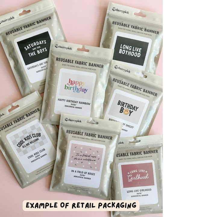 Cherrypick - Wholesale Banner - Kids & Baby - Christmas Crew Banner - Kids Holiday Banner and Wall Hanging1