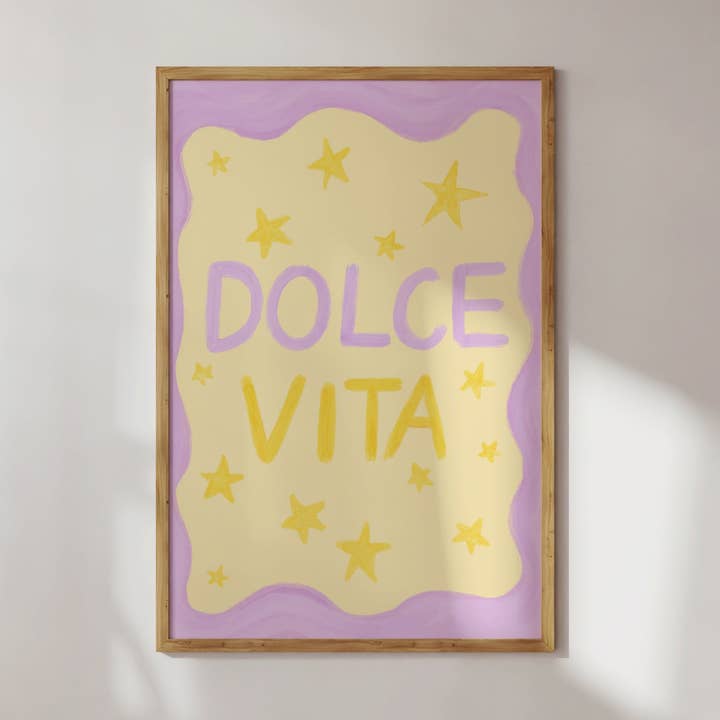 POSTER DOLCE VITA II for wholesale by Studio Dolci