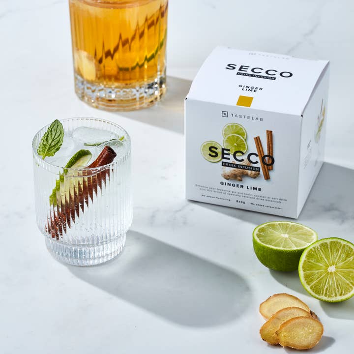 Secco Drink Infusion - Wholesale Cocktail Mix/Syrup - Ginger Lime2