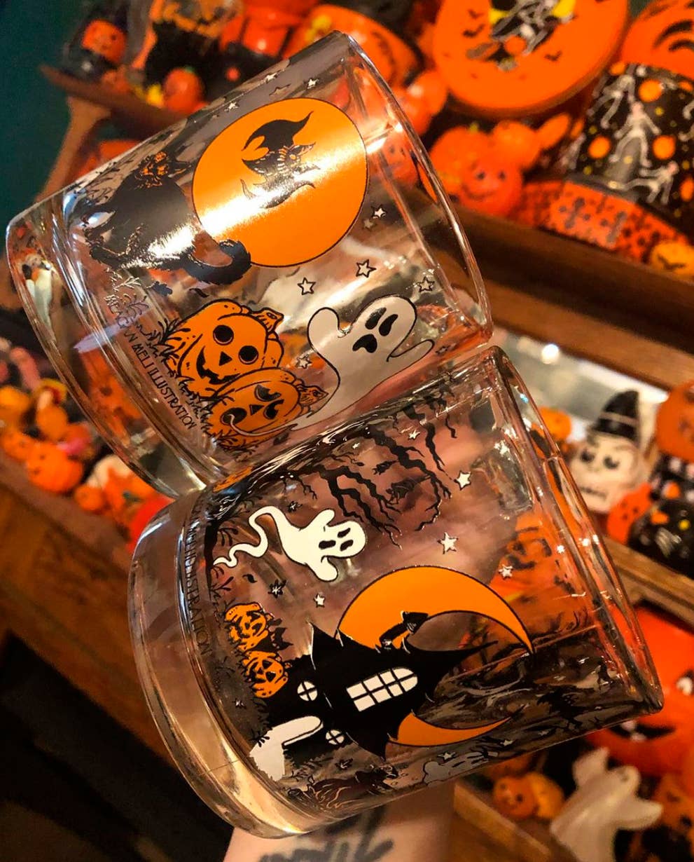 Meagan Meli Illustration - Wholesale Coffee Mug - Halloween at the Witches' Forest Vintage Inspired Mug5