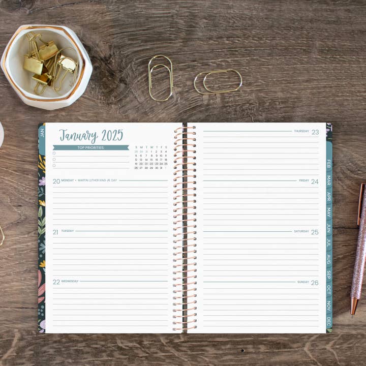bloom daily planners - Wholesale Planner - 2025 Calendar 5x8 Soft Cover Planners - Choose Design
