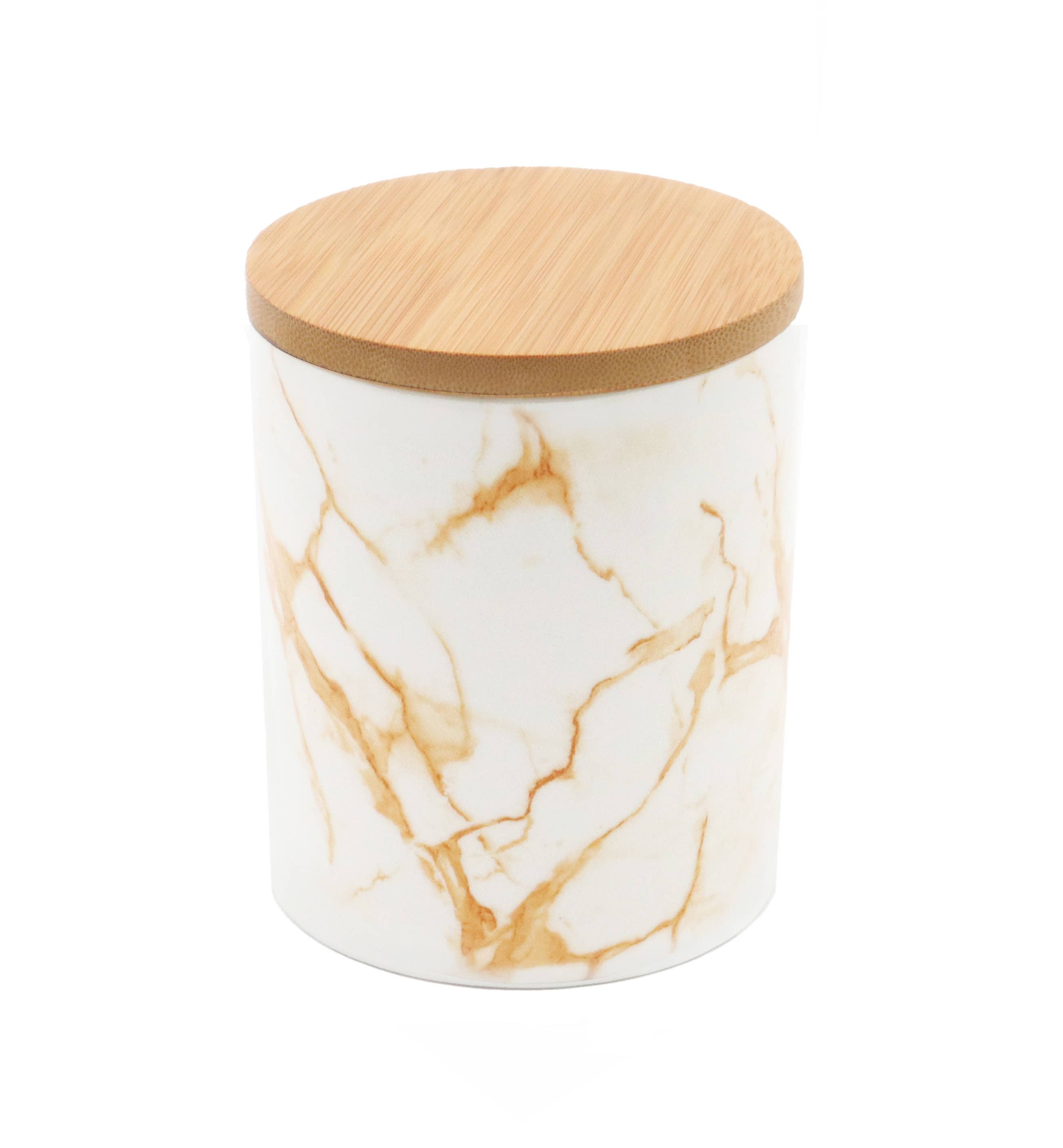 Candyl – Engroshandel Apotekerkrukke – Keramikkrukke med bambuslåg, 500 ml til stearinlys15