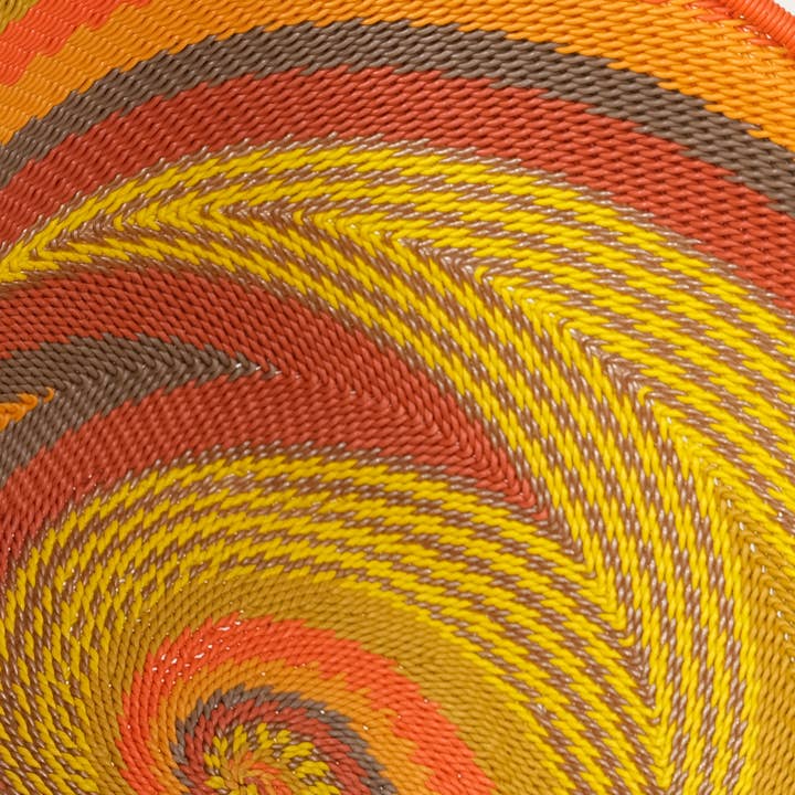 AS'ART a sense of crafts - Wholesale Plant Pot - Woven telephone wire pots/cups, Mix&Match colors1