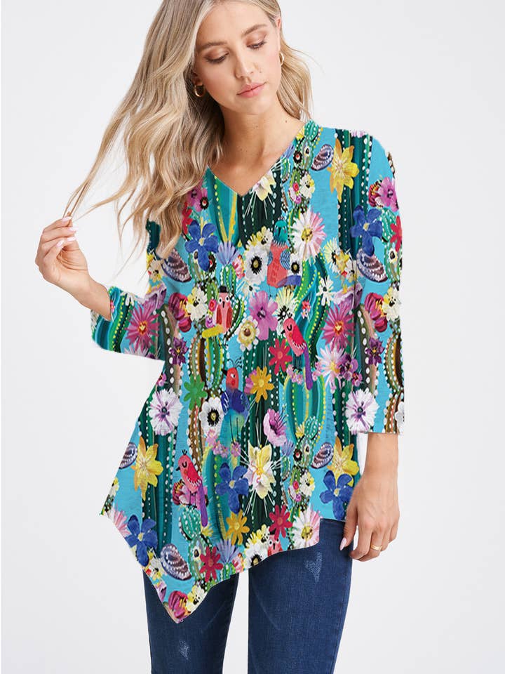 1112 MOON Tunic for wholesale by ET'LOIS