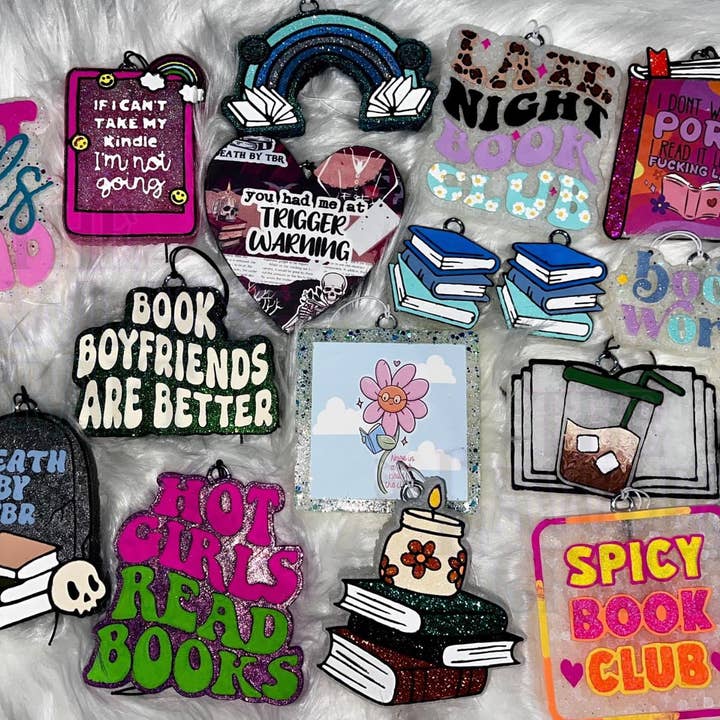 The Lawless Craft - Wholesale Car Freshener - Unisex - Book Themed Car Freshie Bundle (10 Freshies)