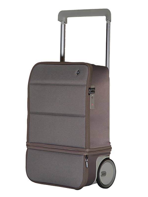 NOMAD: Valigia a mano intelligente espandibile a 2 ruote grafite per la vendita all'ingrosso da parte di Kabuto