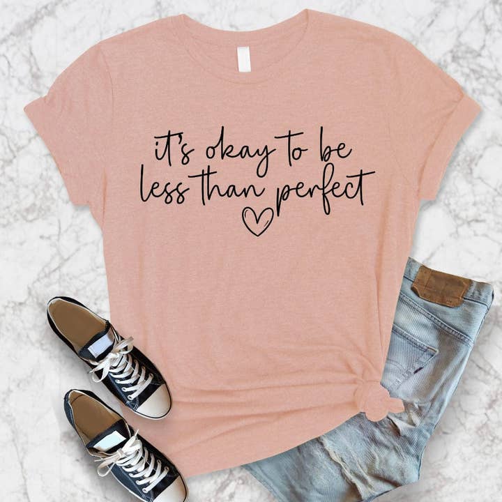 Det er ok Grafisk T for engroshandel hos Smile Graphics and Design