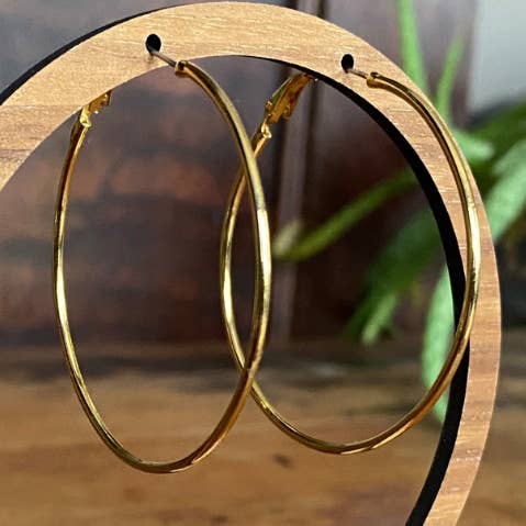 Seeds - Venta al por mayor Pendientes de aro - Aros de latón5