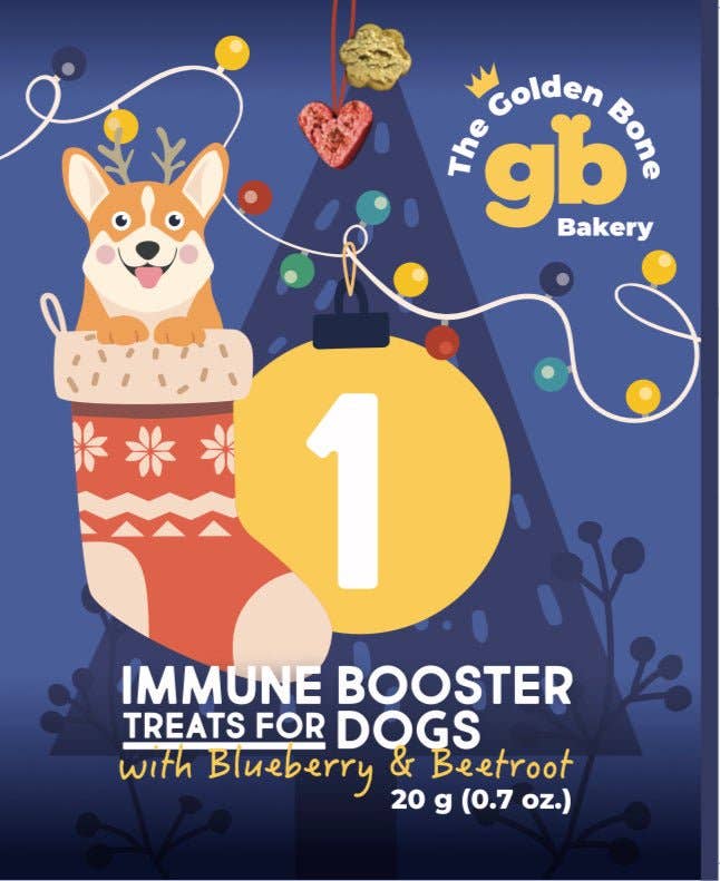 The Golden Bone Bakery - Wholesale Pet treats – Dog - Christmas Advent Calendar Tower Dog Treats4