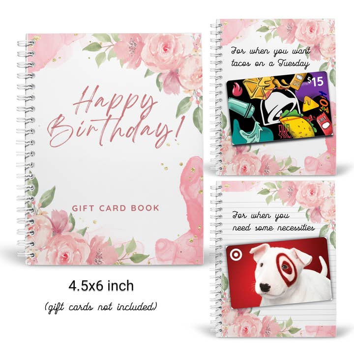 Happy Birthday Gift Card Book for wholesale by Nans Tees