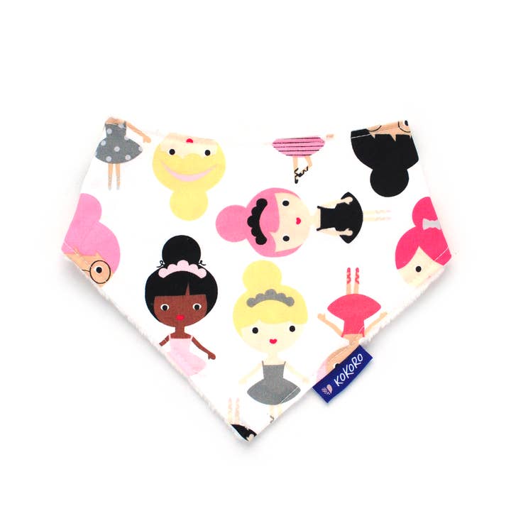 Meet Me at the Barre Bandana Bib | Ballet, Ballerina, Baby for wholesale by Kokoro