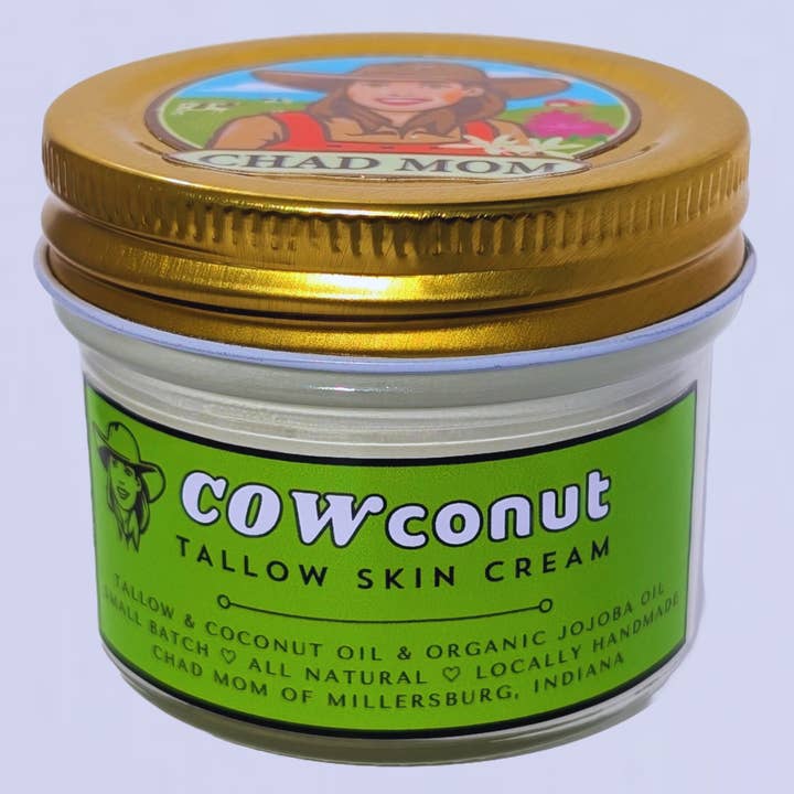 Coconut Whipped Tallow Cream - COWconut for wholesale by Tallow Skin Creams | Chad Mom
