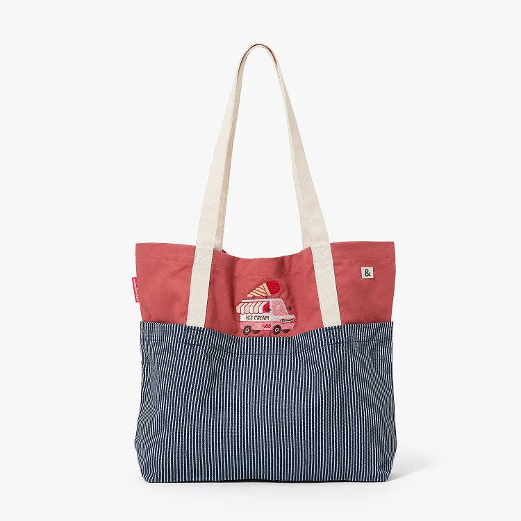 Hedley & Bennett - Wholesale Tote Bag - Women's - Ice Cream Market Tote Bag4