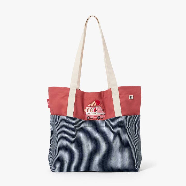 Hedley & Bennett - Wholesale Tote Bag - Women's - Ice Cream Market Tote Bag4