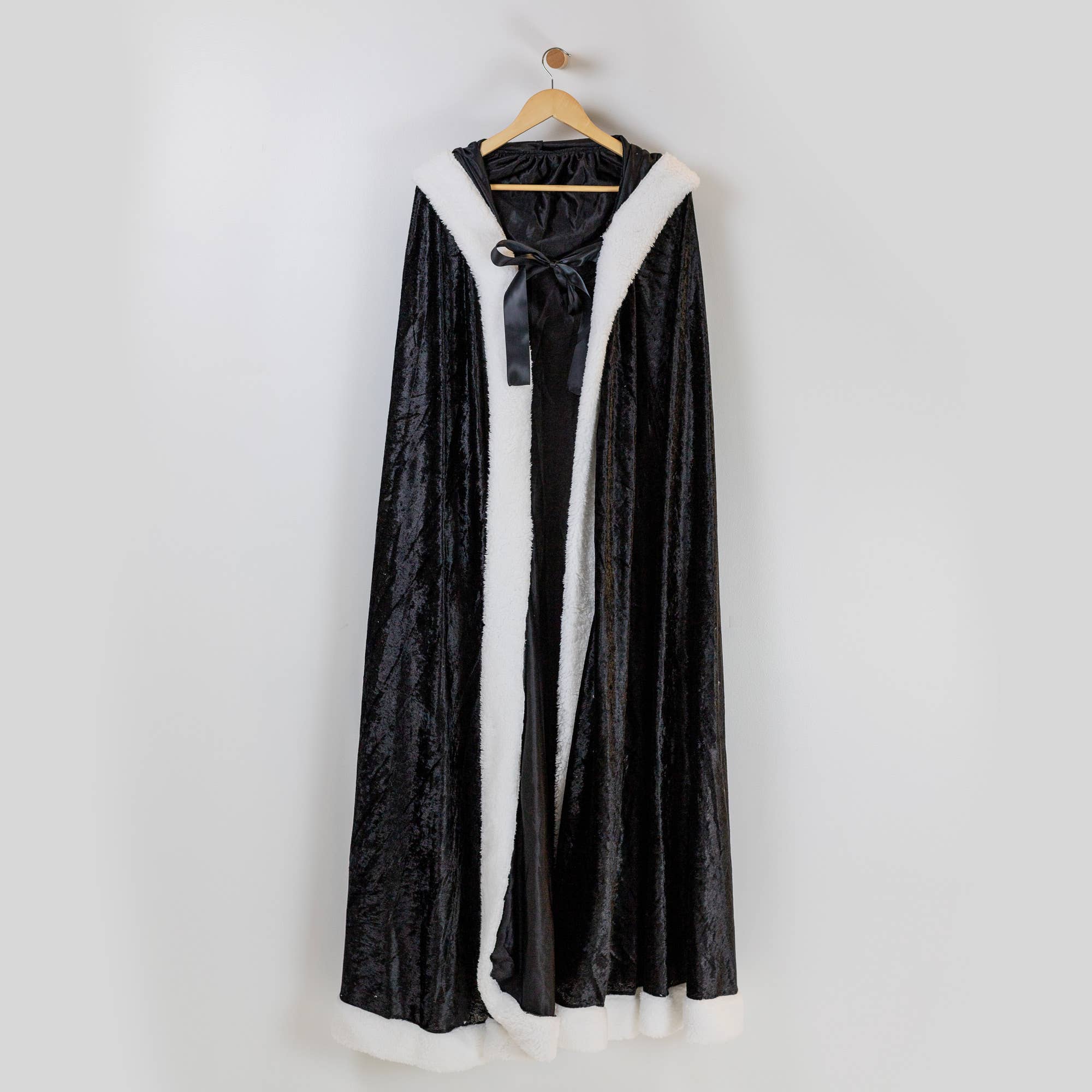 everfan – Disfarce – Mulher por atacado – Manto com Capuz de Princesa com Acabamento em Sherpa Branco - Capa para Casamento8