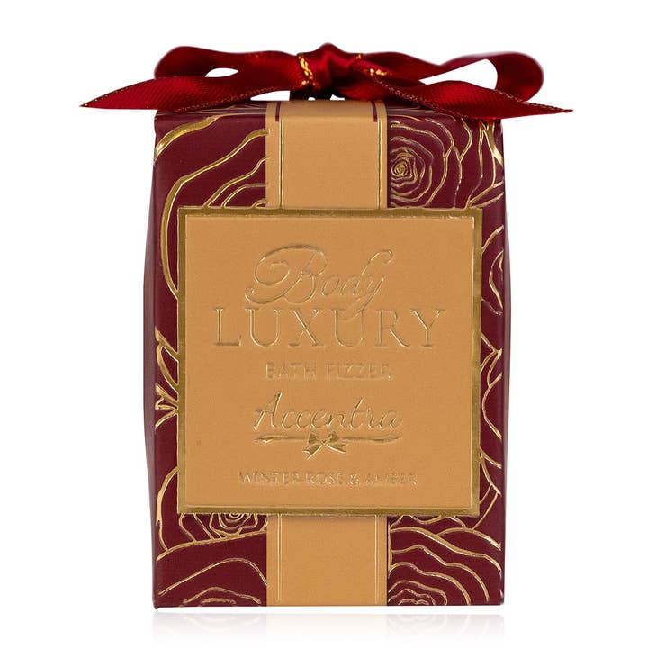 Body Luxury bath bomb in a beautiful gift box for wholesale by Accentra