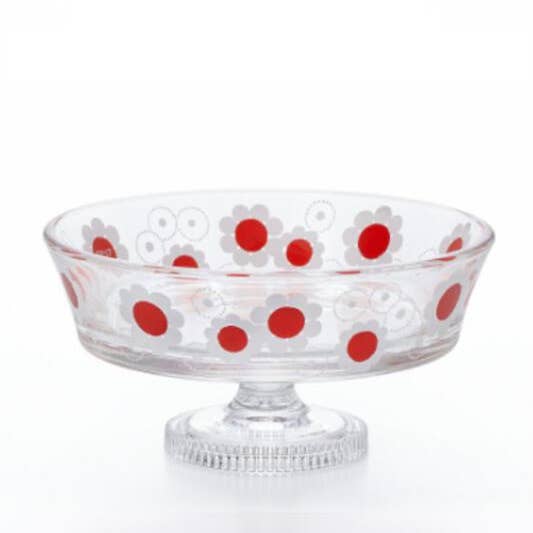 ADERIA - Wholesale Serve Bowl - ADERIA Retro | Footed Serving Bowl | 7 Pattern Options3