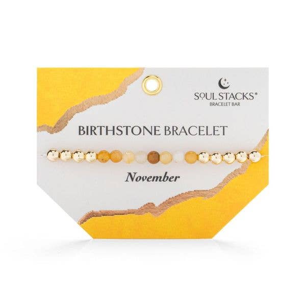 DM Merchandising – wholesale Beaded bracelet – Soul Stacks Birthstone Bracelet Assortment21