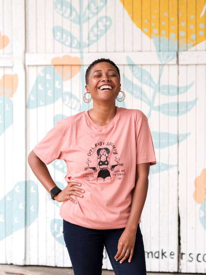 Girl Riot Society by Mosaic Makers Co - Wholesale Screen Printed T-Shirt - Women's - Girl Riot Society Tees - Wholesale