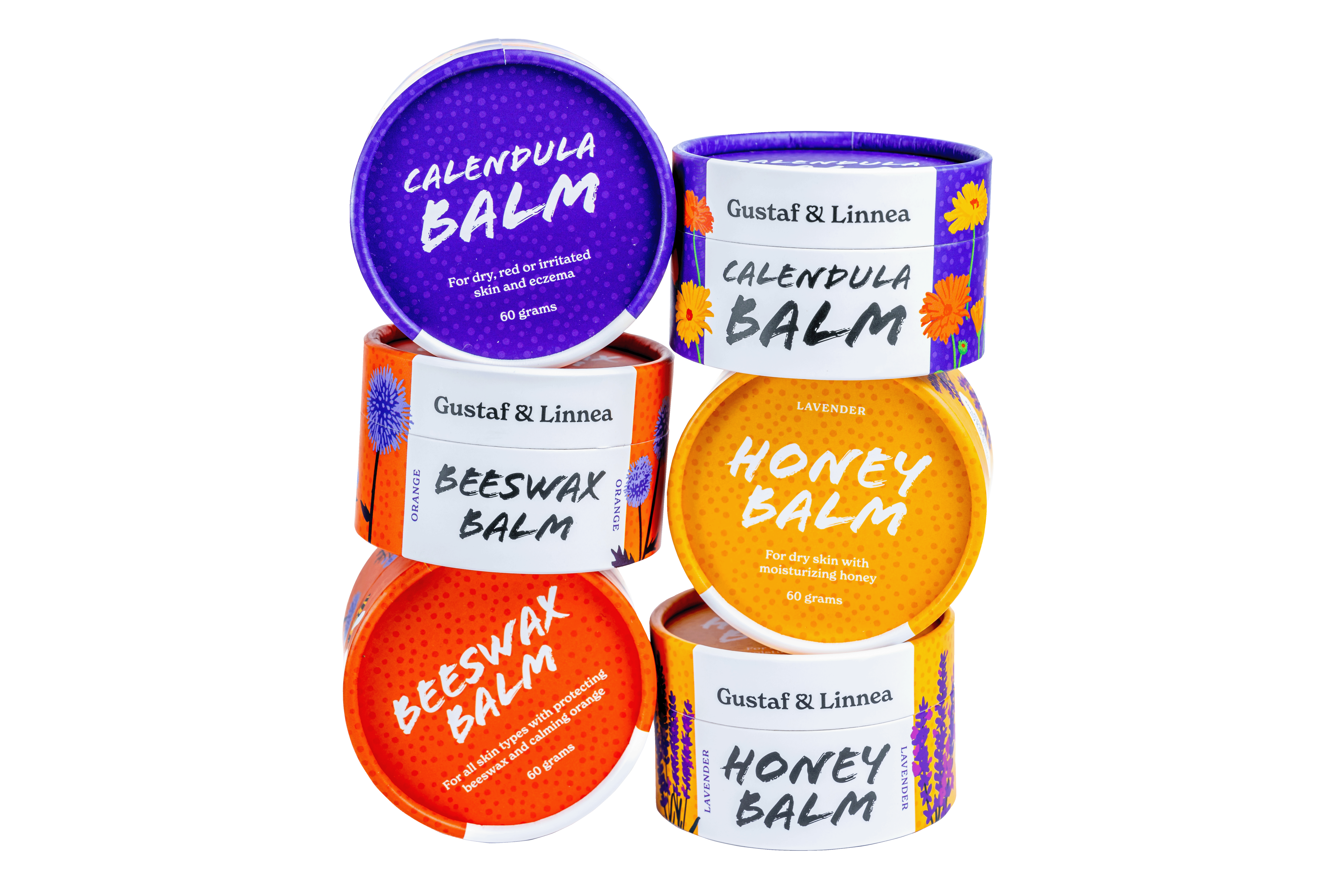 Gustaf och Linnea - Wholesale Healing Salve/Balm/Cream - Honey balm in paper packaging - English version4